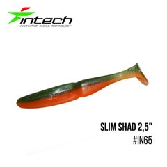 Приманка Intech Slim Shad 2,5"12 шт IN65