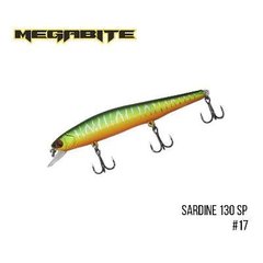 Воблер Megabite Sardine 130SP 130 mm, 19.7 g, 1.8 m 17