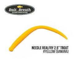 Приманка Bait Breath Needle RealFry 2,5" Trout (12шт.) (Yellow(Banana))