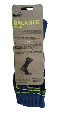 Шкарпетки Norfin Норфин BALANCE MIDLE T2M размер M