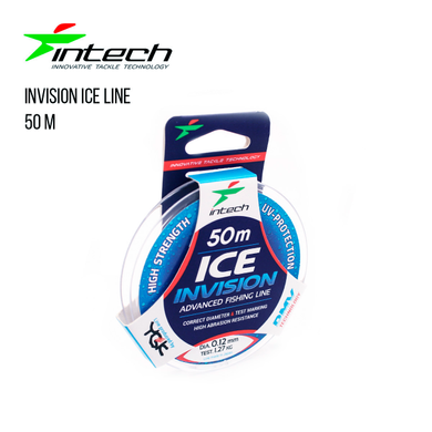 Леска Intech Invision Ice Line 50m 0.18mm, 2.75kg