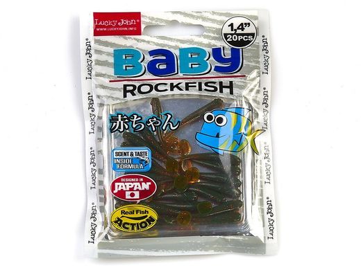 Виброхвост 1,4" LJ Лаки Джон Baby Rockfish 140149-085