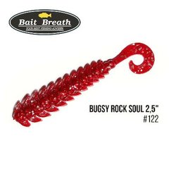 Приманка Bait Breath BUGSY 2,5" Rock Soul 12 шт. S122 red／silver