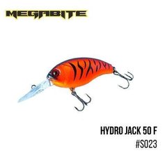 Воблер Megabite Hydro Jack 50 F 50 мм, 9,01гр, 3m S023