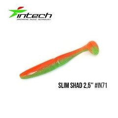 Приманка Intech Slim Shad 2,5"(12 шт) (IN71)