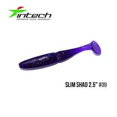 Приманка Intech Slim Shad 2,5"(12 шт) (#09)