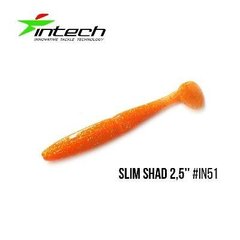 Приманка Intech Slim Shad 2,5"(12 шт) (IN51)