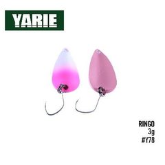 Блесна Yarie Ringo №704 30mm 3g Y78