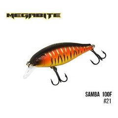 Воблер Megabite Samba 100 F 60 mm, 12,5 g, 1 m 21