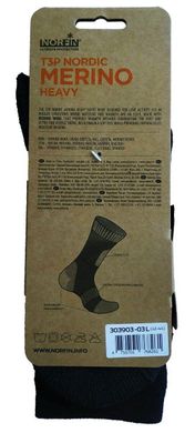 Шкарпетки Norfin Норфин NORDIC MERINO HEAVY T3P размер M