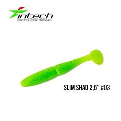 Приманка Intech Slim Shad 2,5"(12 шт) (#03)