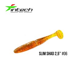 Приманка Intech Slim Shad 2,5"12 шт #06