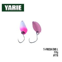 Блешня Yarie T-Fresh EVO №710 25mm 2g (Y78)
