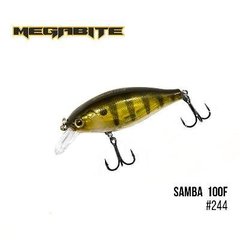 Воблер Megabite Samba 100 F 60 mm, 12,5 g, 1 m 244