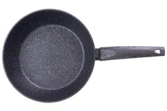 Сковорода антипригарная Kamille - 260 мм Black Marble глубокая 1 шт.