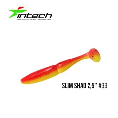 Приманка Intech Slim Shad 2,5"12 шт #33