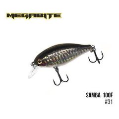 Воблер Megabite Samba 100 F 60 mm, 12,5 g, 1 m 31