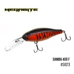 Воблер Megabite Samba 400 F 70 мм, 17,5гр, 4 m S023