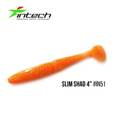 Приманка Intech Slim Shad 4 "5 шт IN51