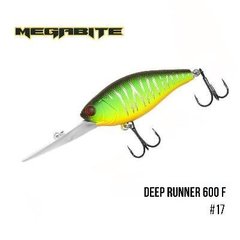 Воблер Megabite Deep Runner 600 F 80 мм, 26.7 гр, 6 m 17
