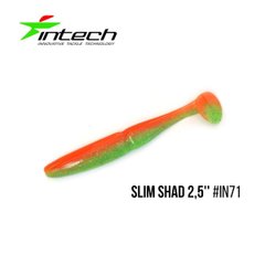 Приманка Intech Slim Shad 2,5"12 шт IN71