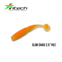 Приманка Intech Slim Shad 2,5"12 шт IN62