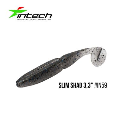 Приманка Intech Slim Shad 3,3"7 шт IN59