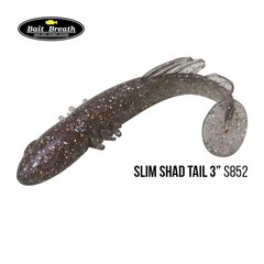 Приманка Bait Breath BeTanCo Shad Tail Slim 3" 8 шт. S852 EZO CHIKA
