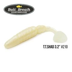 Приманка Bait Breath T.T.Shad 3,2" 7 шт 210 BYS white pearl