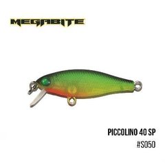 Воблер Megabite Piccolino 40 SP 40 мм, 2,6 гр, 0,3 m S050