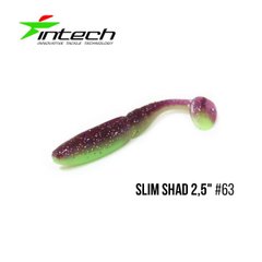 Приманка Intech Slim Shad 2,5"12 шт IN63