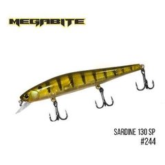 Воблер Megabite Sardine 130SP 130 mm, 19.7 g, 1.8 m 244