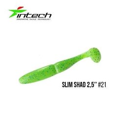 Приманка Intech Slim Shad 2,5"(12 шт) (#21)
