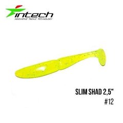 Приманка Intech Slim Shad 2,5"(12 шт) (#12)