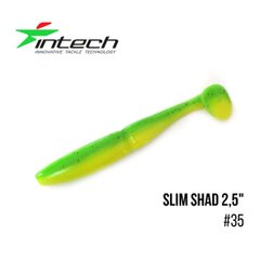 Приманка Intech Slim Shad 2,5"12 шт #35