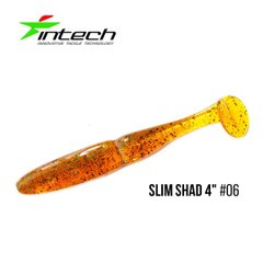 Приманка Intech Slim Shad 4 "5 шт #06