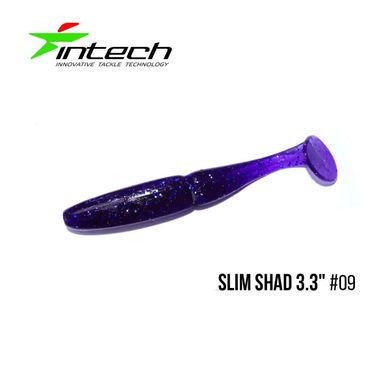 Приманка Intech Slim Shad 3,3"7 шт #09