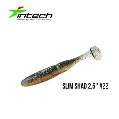 Приманка Intech Slim Shad 2,5"(12 шт) (#22)